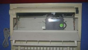 Predám Elektronický písací stroj Optima SP 50